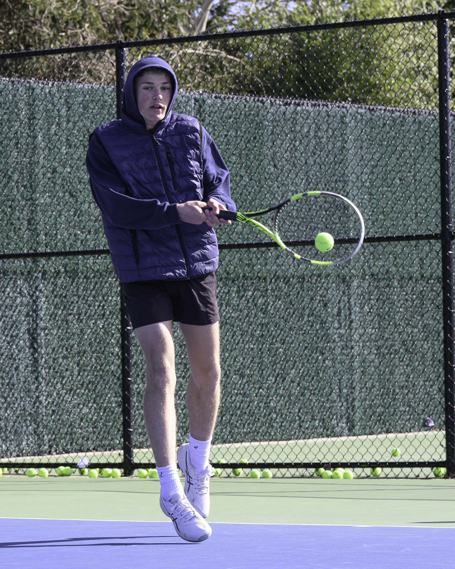 East Hampton sophomore Griffin Beckmann. MARIANNE BARNETT