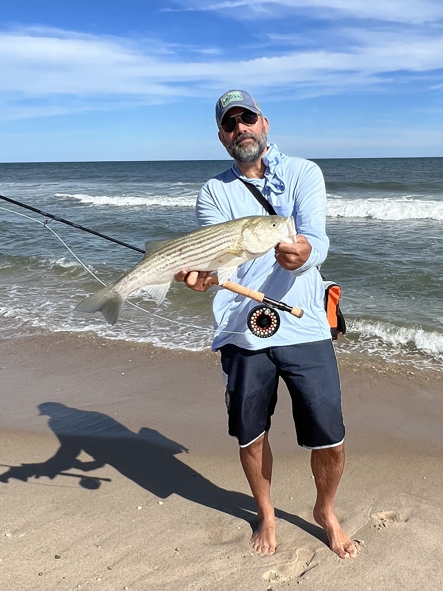 Steve Bechard is a fly casting instructor and owner of Rise Fishing, a Sag Harbor-based company that manufactures fly rods and light spinning rods.