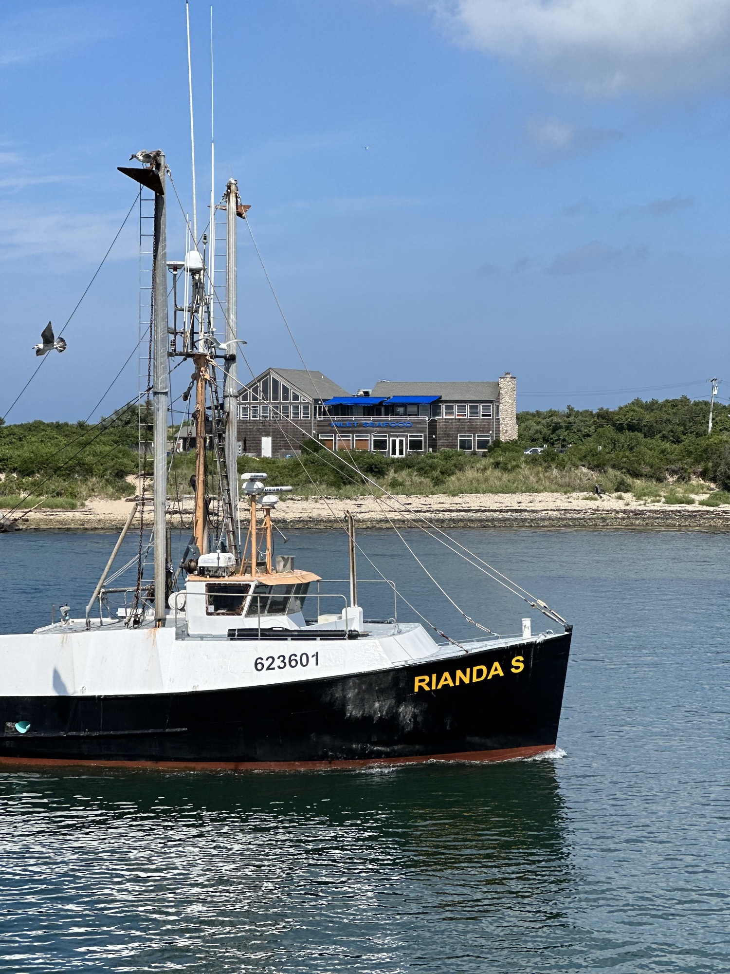 Nestled on the channel between Lake Montauk and Block Island Sound, Inlet Seafood Dock & Restaurant is a locals favorite for fresh seafood in Montauk. Courtesy photo