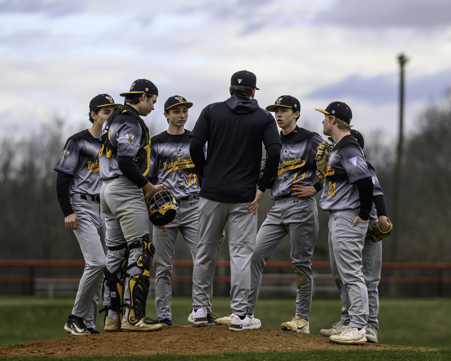 Bridgehampton's baseball team takes on Chapel Field Christian in the regional final this Saturday. MARIANNE BARNETT