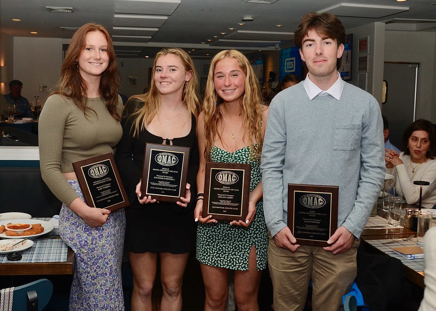 Bonackers Ruby Tyrrell, left, Ryleigh O'Donnell, Dylan Cashin and Liam Fowkes.   KYRIL BROMLEY