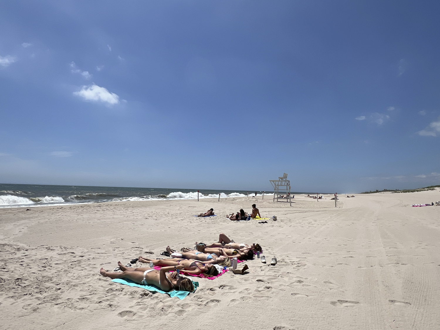 Coopers Beach in Southampton Village was ranked second, behind Duke Kahanamoku Beach on Oahu, Hawaii.  DANA SHAW