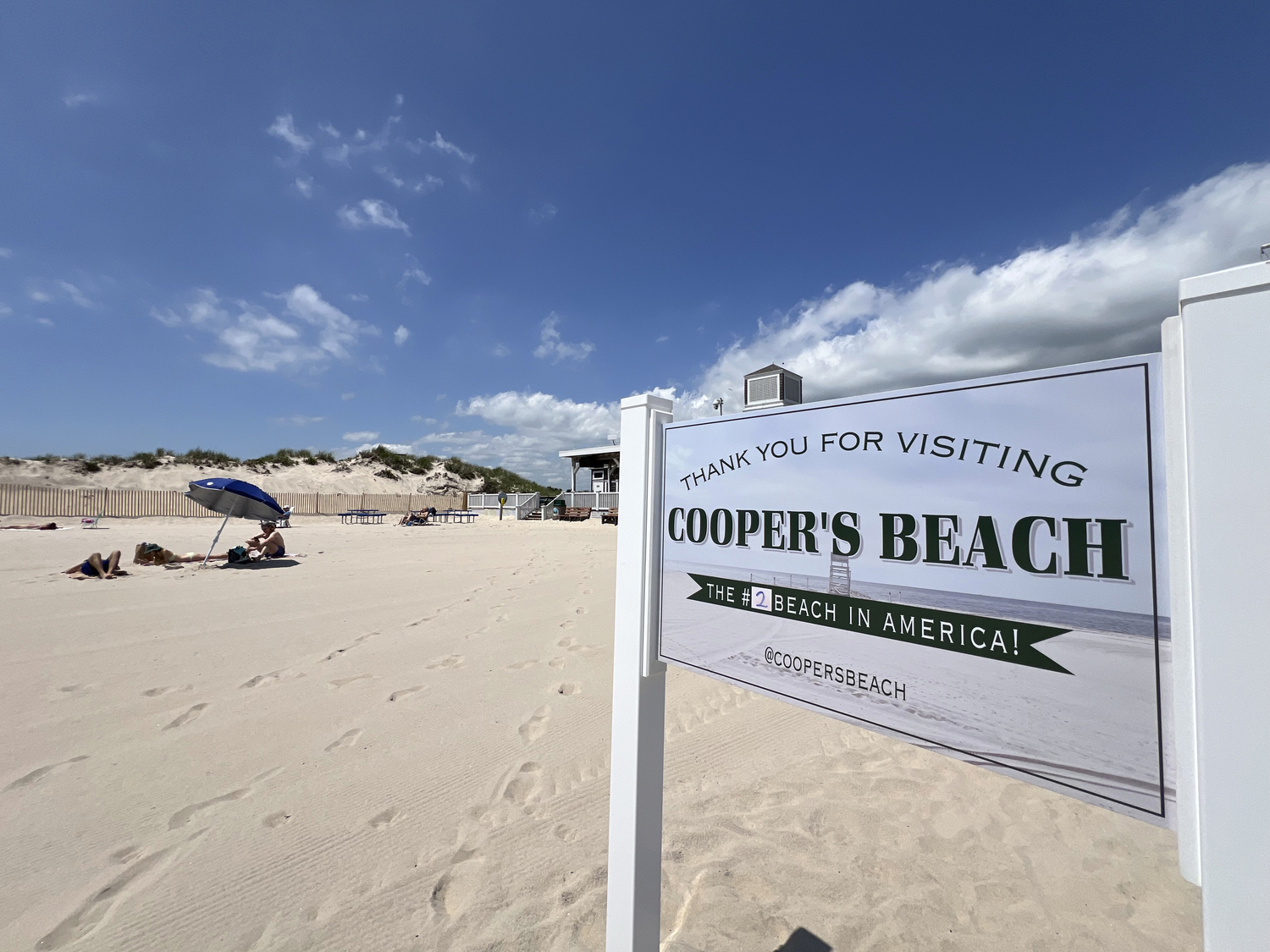 Coopers Beach in Southampton Village was ranked second, behind Duke Kahanamoku Beach on Oahu, Hawaii.  DANA SHAW