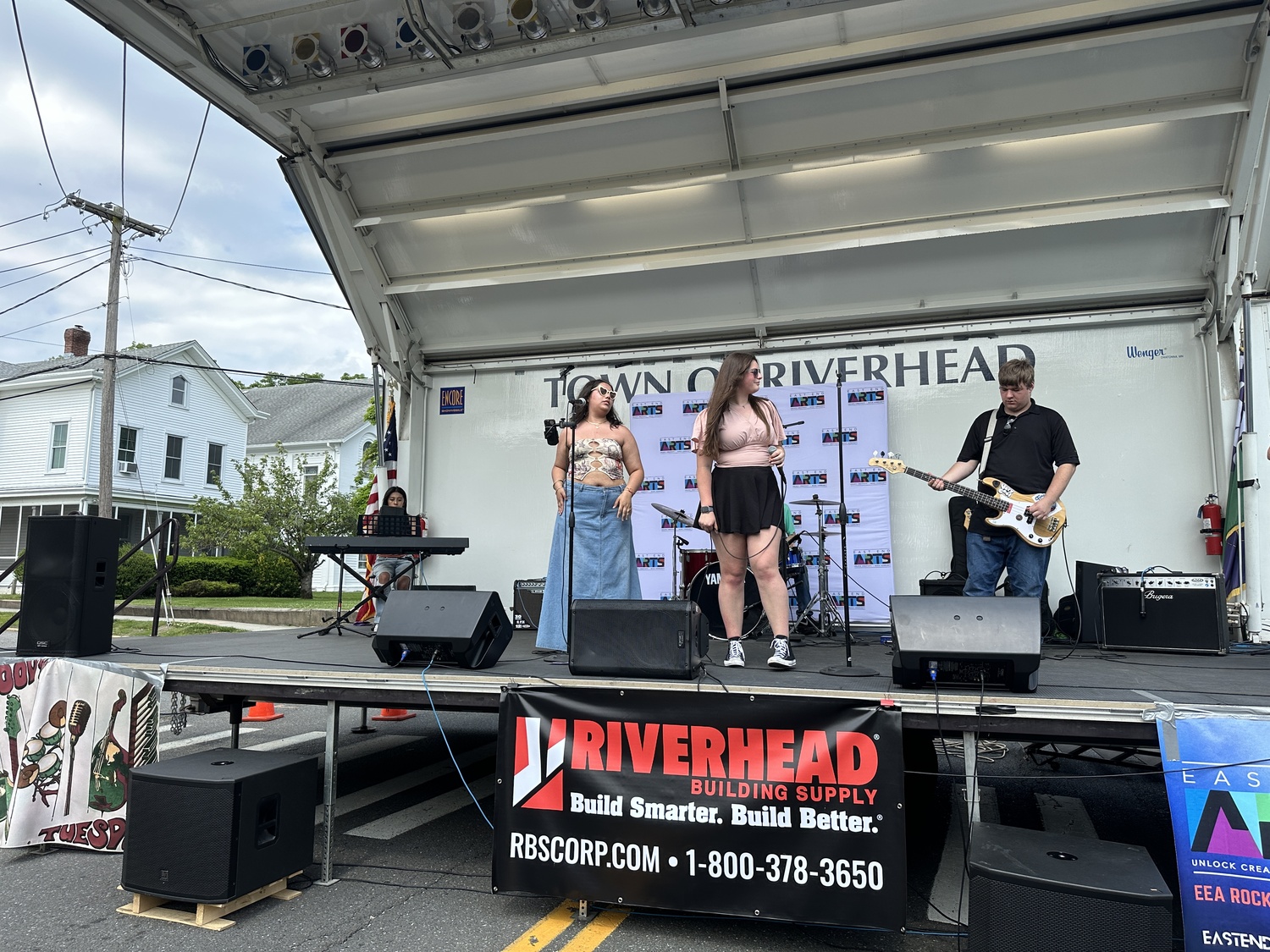 Daydream performing in Riverhead on May 26. DAN STARK