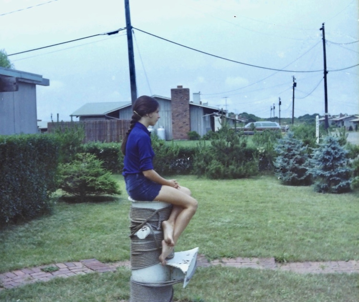 Leisurama homes being built in 1970. Image courtesy of the Montauk Historical Society