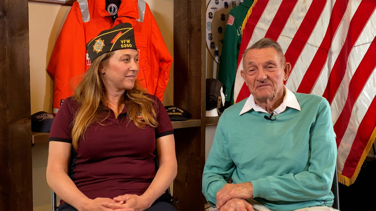 Robert Jones with his granddaughter, Lisha. COURTESY USA WARRIOR STORIES