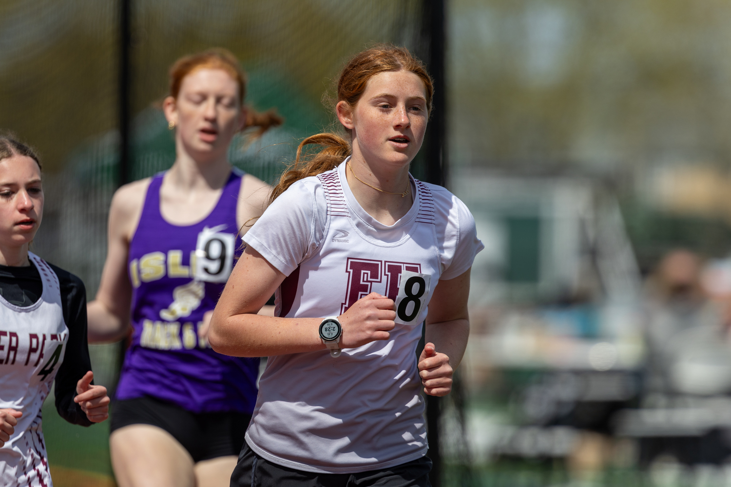 Josie Mott at the Westhampton Beach Invitational on April 27. RON ESPOSITO