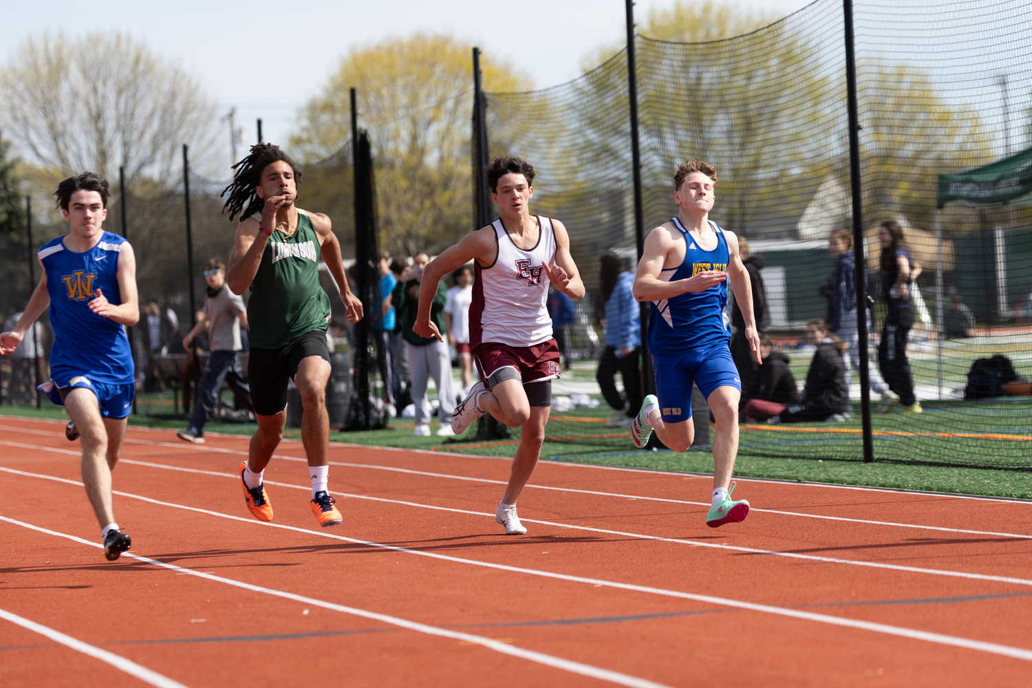 Liam Knight at the Westhampton Beach Invitational on April 27.   RON ESPOSITO