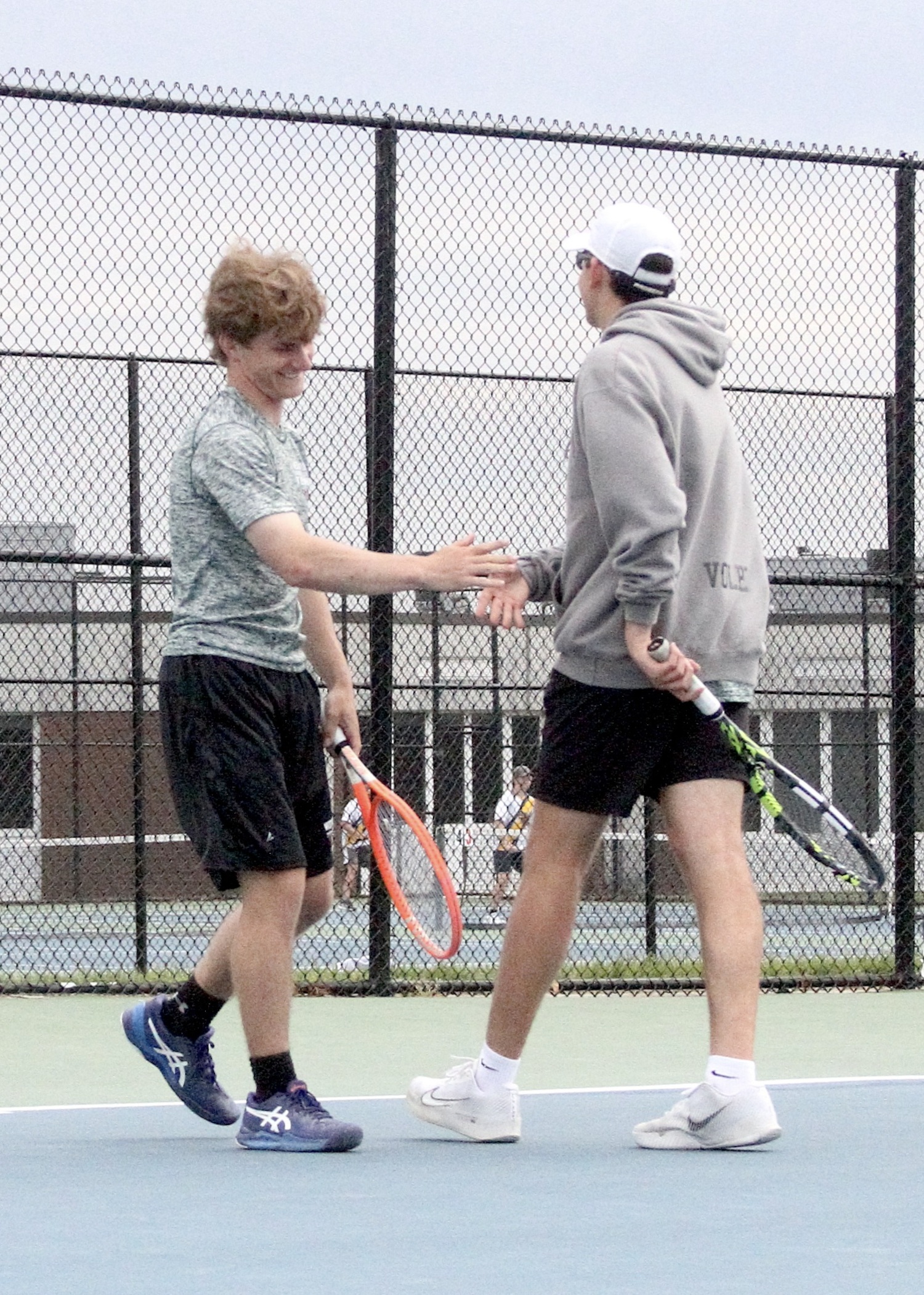 Senior Bobby Stabile and junior Giancarlo Volpe. DESIRÉE KEEGAN