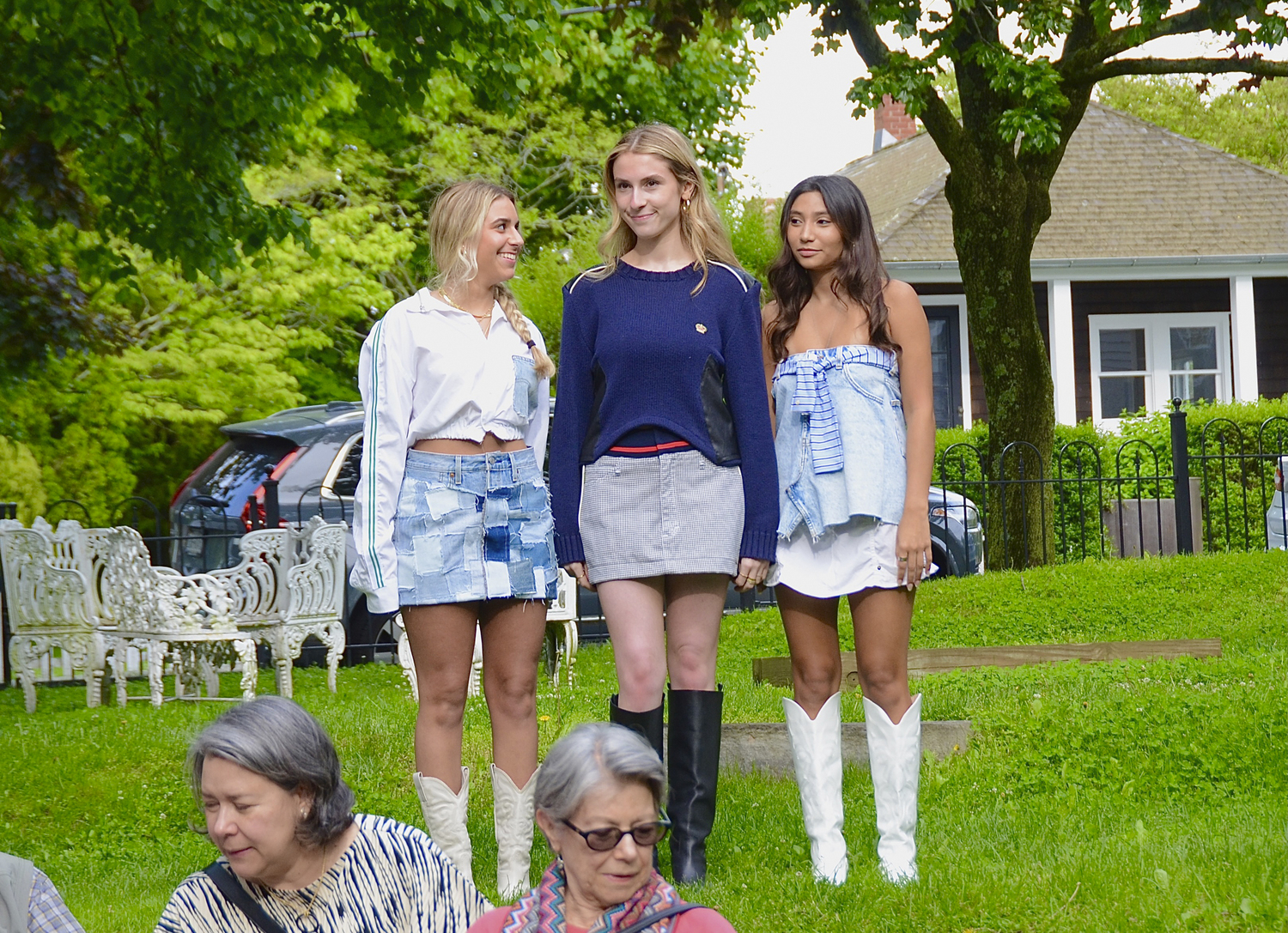 The “Upcycling - Responsible Fashion Workshop,”  supported by the Reutershan Educational Trust and facilitated by Mary Jane Marcasiano, fashion show was held at The Church on May 23.  KYRIL BROMLEY