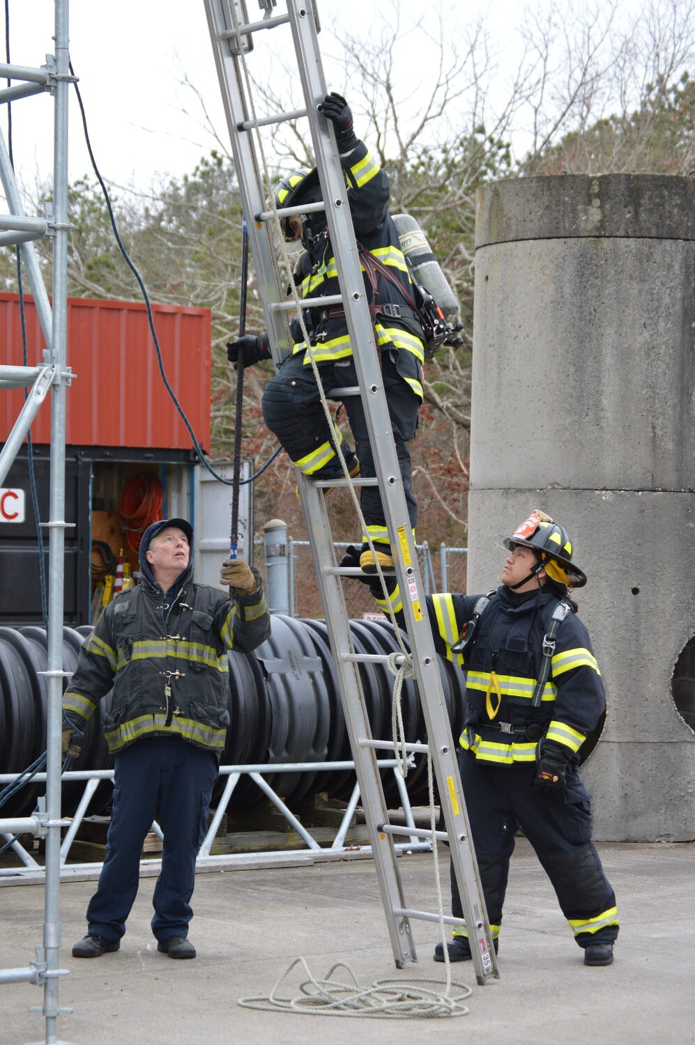 Ladder training. TOM GOGOLA