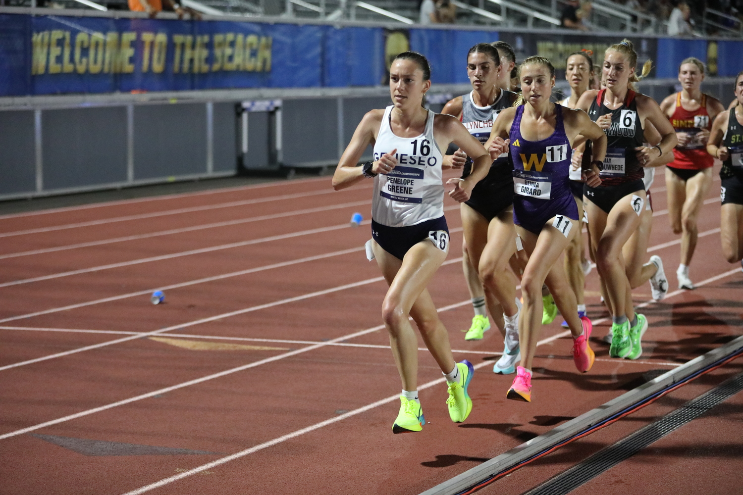 Penelope Greene earned All-American honors in two different races at the NCAA Division III Championships.    SUNY GENESEO ATHLETICS