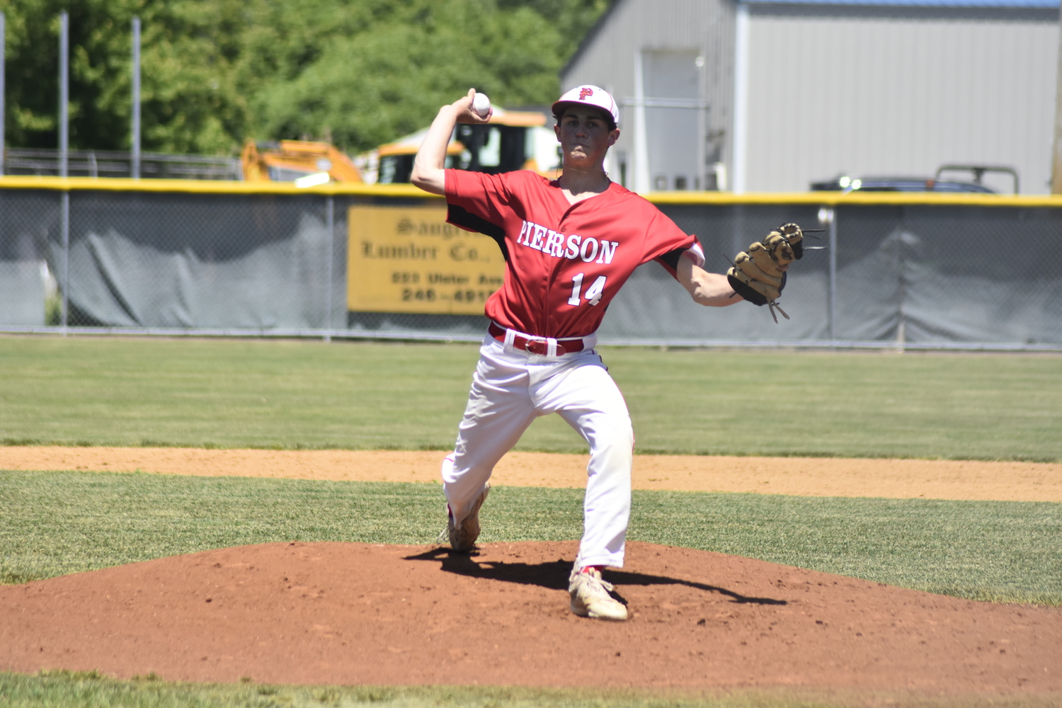 Pierson junior Braeden Mott started on the mound in Saturday's Class C Regional Final.   DREW BUDD