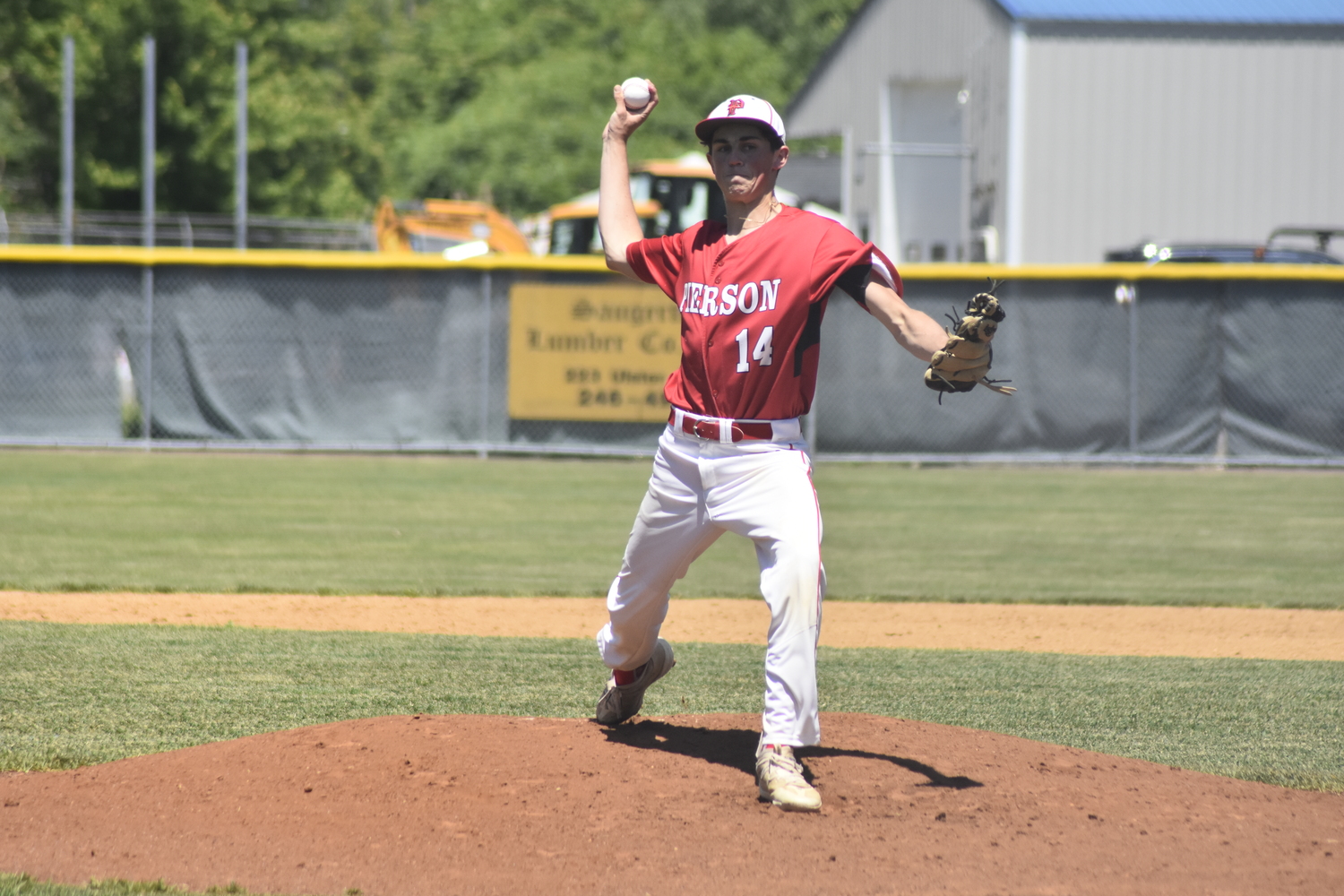 Pierson junior Braeden Mott started on the mound in Saturday's Class C Regional Final.   DREW BUDD