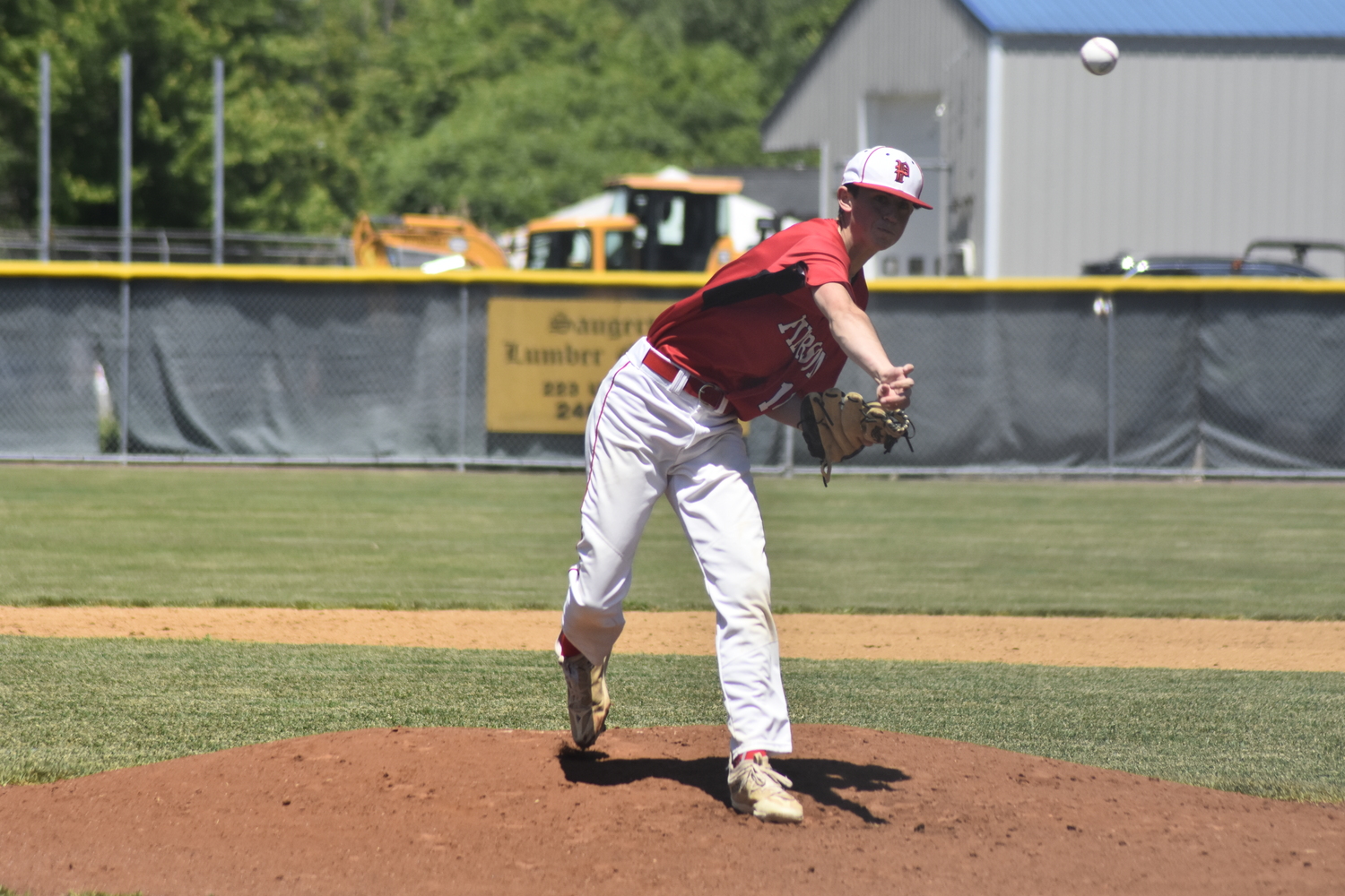 Pierson junior Braeden Mott started on the mound in Saturday's Class C Regional Final.   DREW BUDD