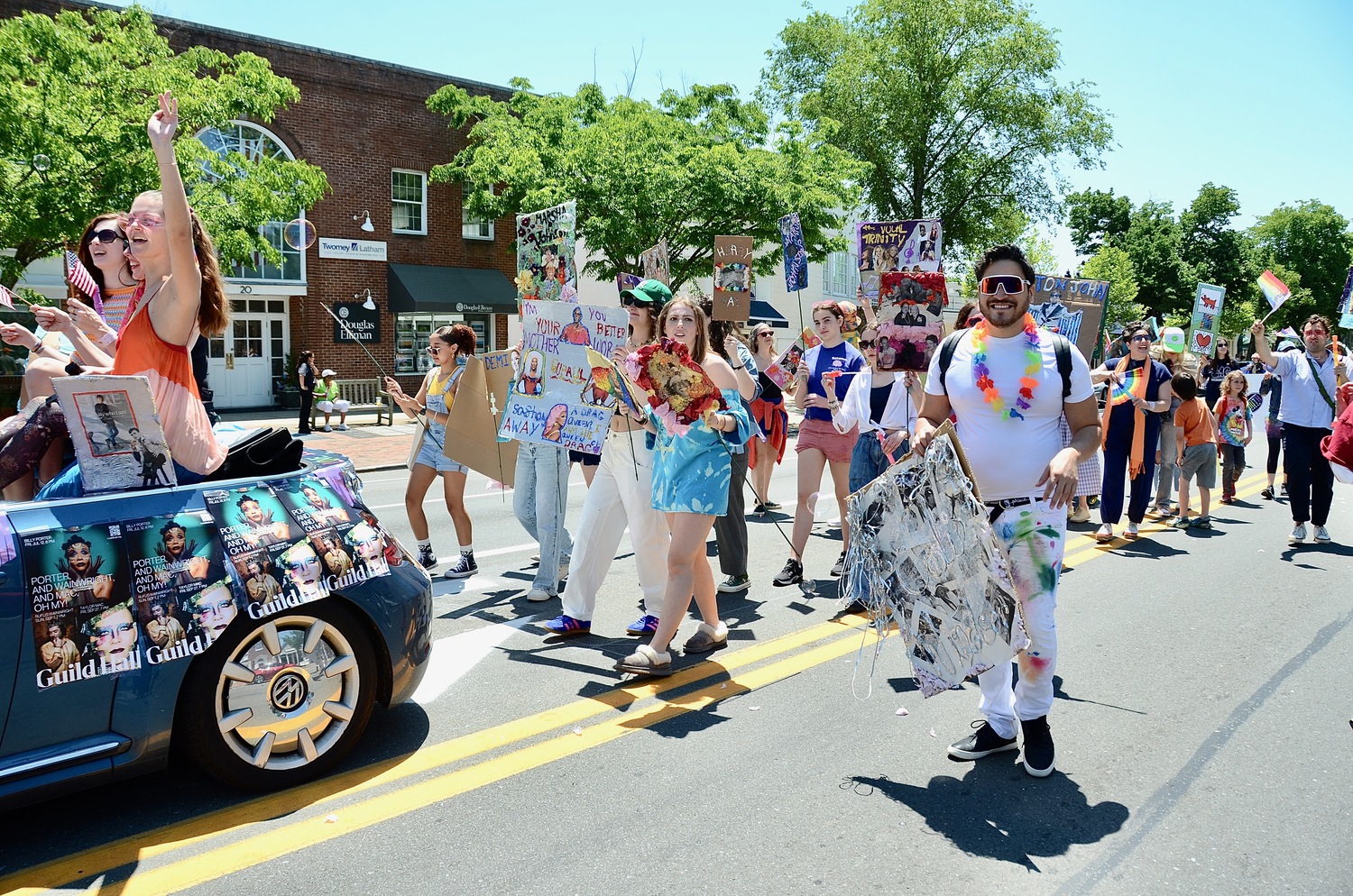 The third annual Hamptons Pride Parade on Saturday.