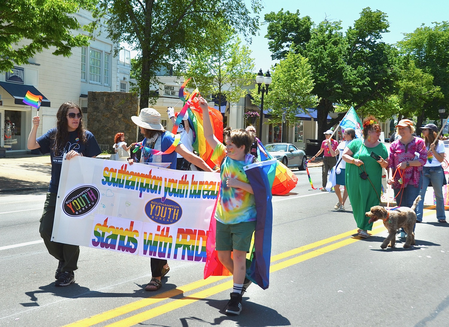 The third annual Hamptons Pride Parade on Saturday.