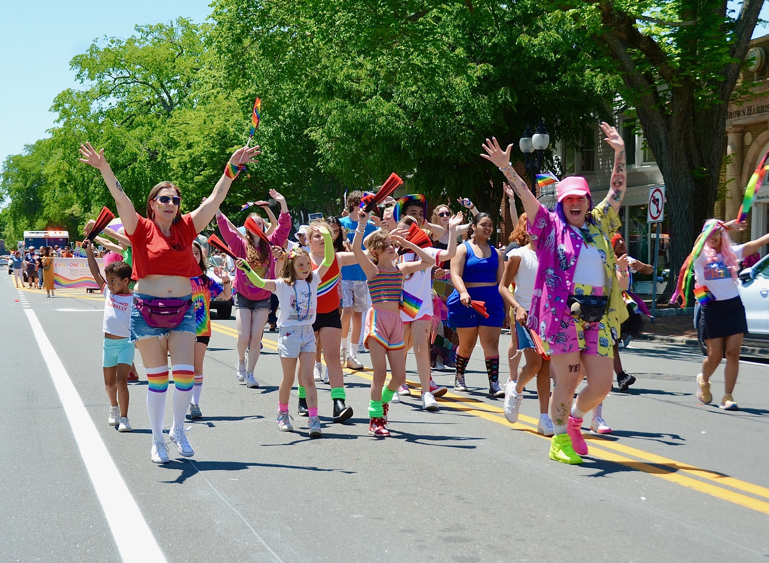 The third annual Hamptons Pride Parade on Saturday.