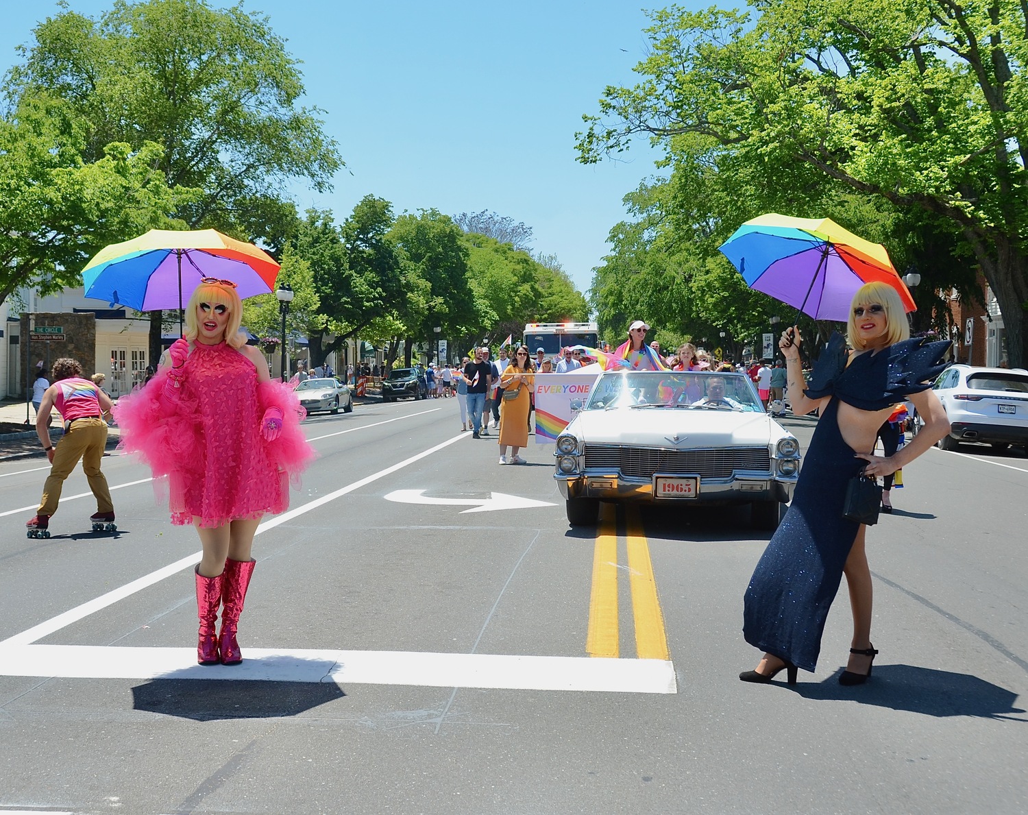 The third annual Hamptons Pride Parade on Saturday.