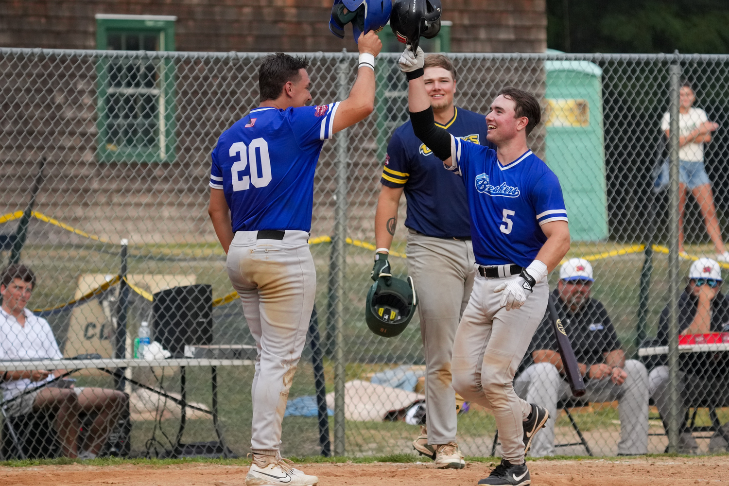 Ty Gilligan after hitting the game-tying home run during last year's All-Star Game.   DEMETRIUS KAZANAS