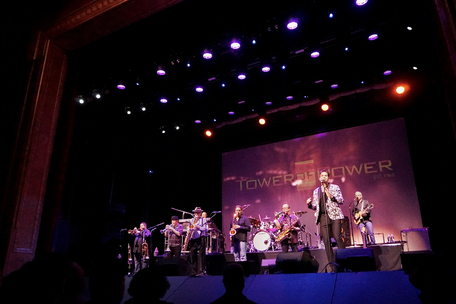 Tower of Power performing live. COURTESY MEG SEXTON