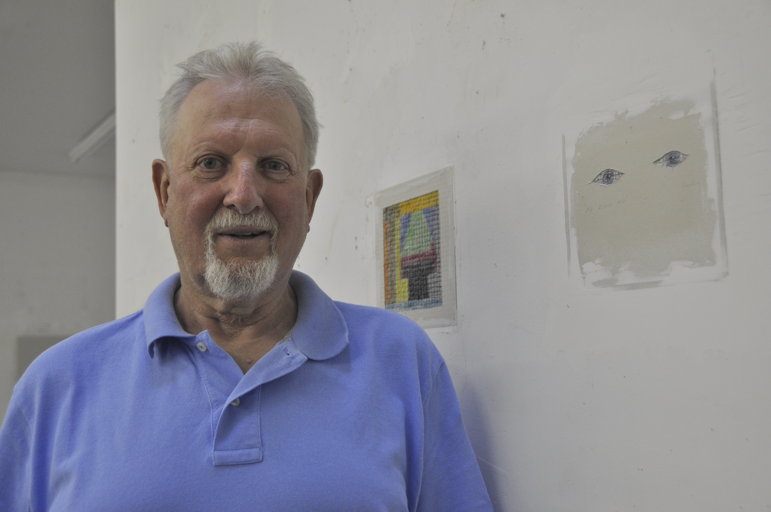 Joe Zucker at his home in East Hampton. PRESS FILE PHOTO